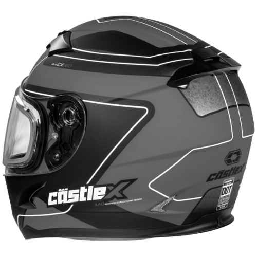 Castle X CX360 Atlas Youth Snow Helmet w/Dual Pane Shield