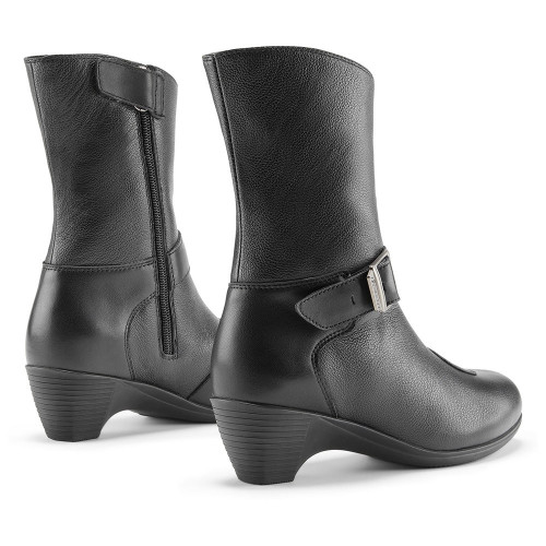 Icon Tuscadero CE Womens Leather Motorcycle Boots