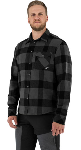 FXR Timber Mens Button Up Long Sleeve Flannel Shirt