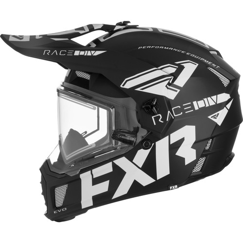 FXR Clutch EVO X Snow Helmet w/Electric Shield