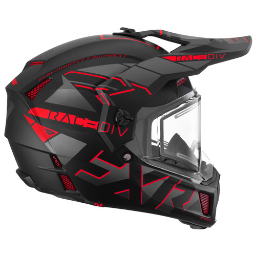 FXR Clutch EVO X Snow Helmet w/Electric Shield