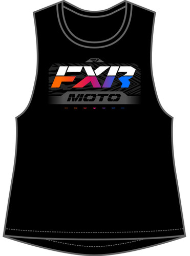 FXR Moto Premium Womens Muscle Tank Top