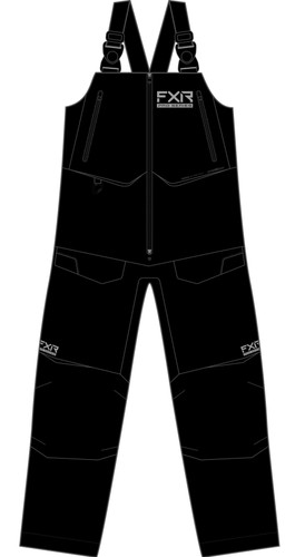 FXR Vapor Pro Tri-Laminate 23 Mens Snow Bibs