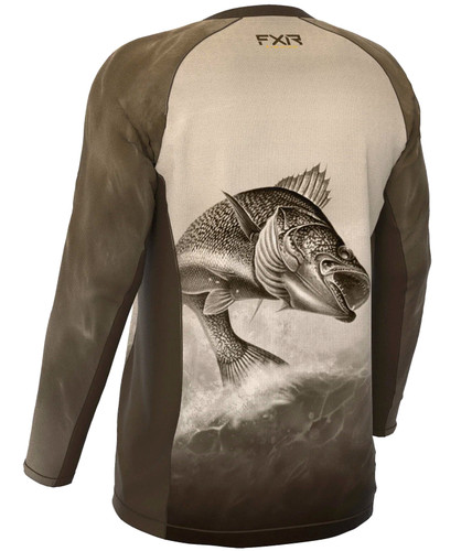 FXR Big Treble UPF 23 Mens Long Sleeve T-Shirt