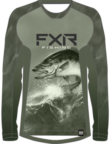FXR Big Treble UPF 23 Mens Long Sleeve T-Shirt