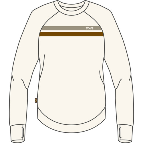 FXR Side Star Womens Crewneck Pullover Sweatshirt