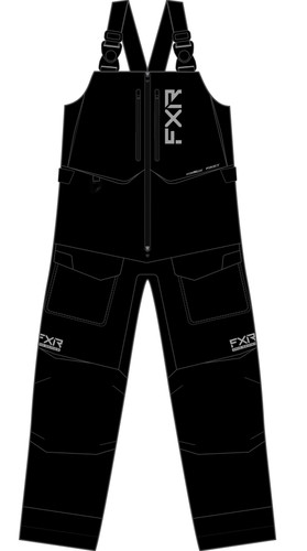 FXR Vapor Pro Insulated 23 Mens Snow Bibs