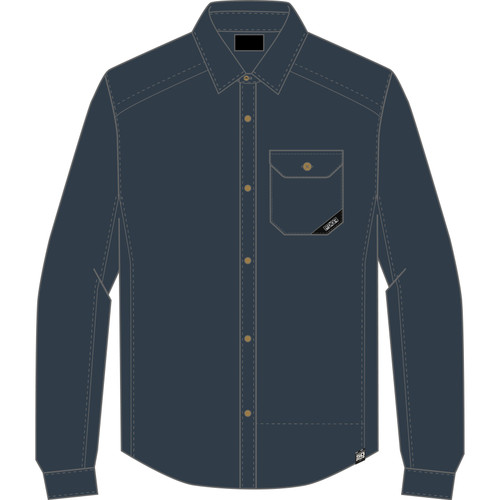 FXR Breeze Performance UPF Mens Button Up Long Sleeve Shirt