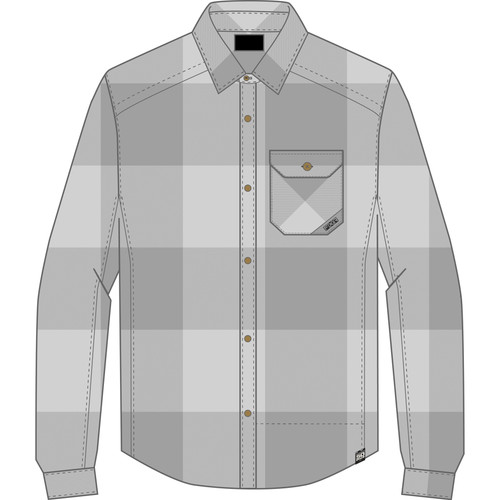 FXR Breeze Performance UPF Mens Button Up Long Sleeve Shirt