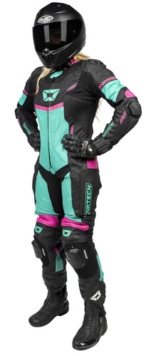 Cortech Revo Sport Air Womens Leather Motorcycle 1-Pc Suit