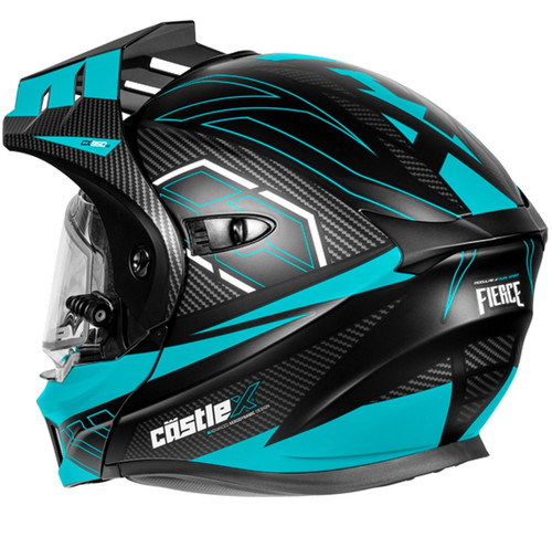 Castle X CX950 V2 Fierce Modular Snow Helmet w/Dual Pane Shield