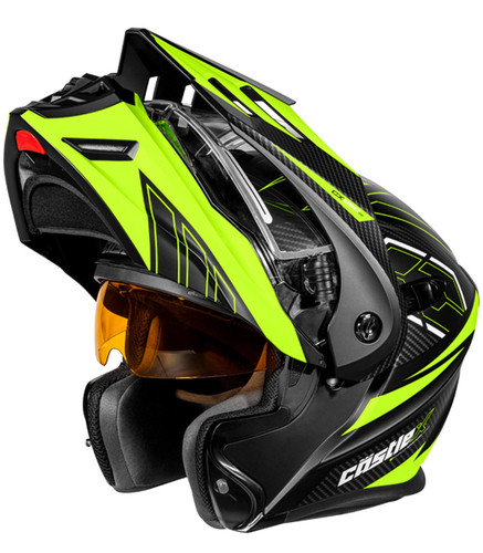 Castle CX950 V2 Fierce Modular Snow Helmet w/Dual Pane Shield