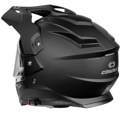 Castle X CX200 Solid D/S Snow Helmet w/Heated Electric Shield