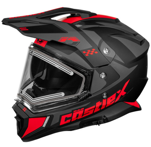 Castle X CX200 Wrath DS Snow Helmet w/Heated Electric Shield