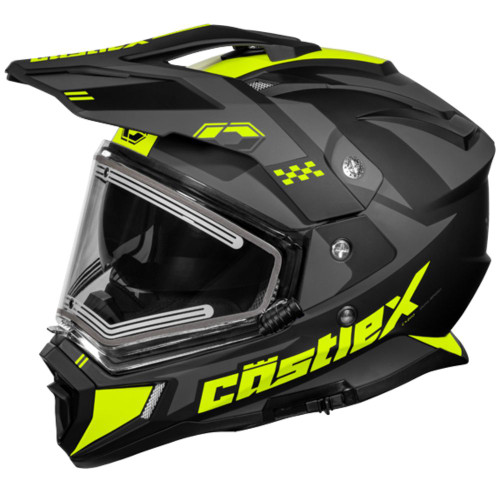 Castle X CX200 Wrath DS Snow Helmet w/Heated Electric Shield