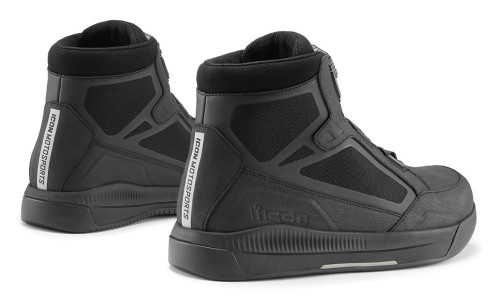 Icon Patrol 3 CE Mens Waterproof Motorcycle Boots