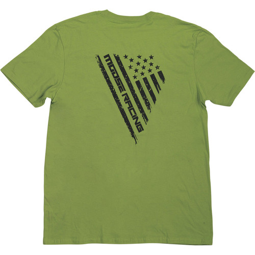 Moose Salute Mens Short Sleeve T-Shirt