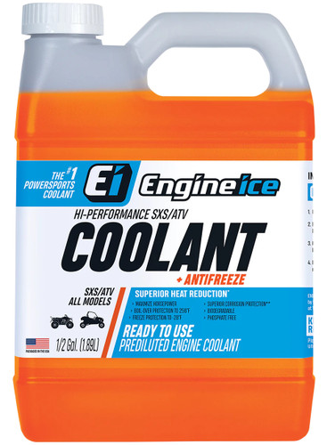 Engine Ice Hi Performance SXS/ATV Anti-Freeze Coolant 1/2 Gallon (12556 1/2 GAL)