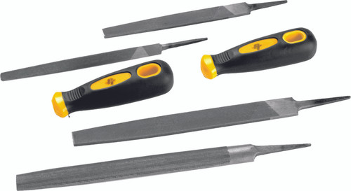 Performance Tool 6pc File Set (4 Files & 2 Handles) (W5390)