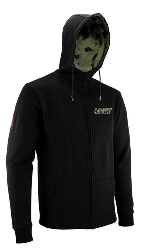 Leatt Camo Mens Zip Up Hoody