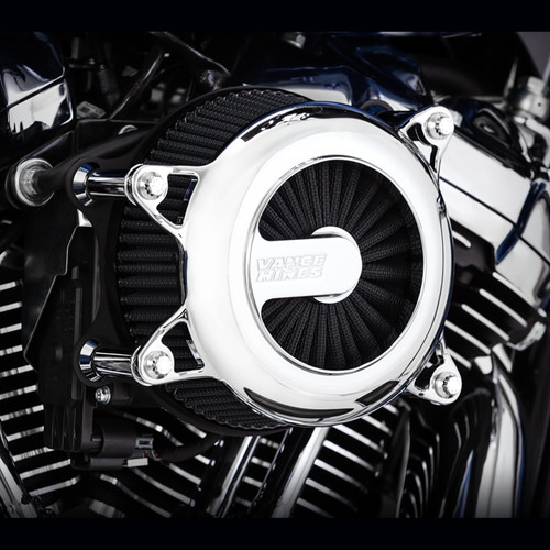 Vance & Hines VO2 Rogue Chrome Air Cleaner Intake Kit (70381)