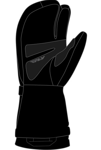 Fly Racing Ridgeline Mens Snow Claw Mittens
