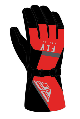 Fly Racing Cascade Mens Snow Gloves