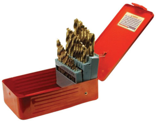 Performance Tool 59pc Drill Bit Set w/Steel Case (W9017)