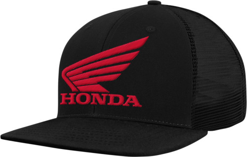 Licensed Honda Wing Flat Bill Snapback Hat