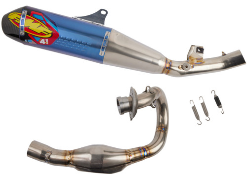 FMF 4.1 Titanium Carbon Tip RCT Megabomb Exhaust System (041613)