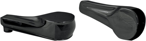Alloy Art Finned Black LED Front Turn Signals (RGFS2-2)