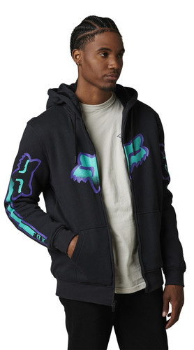 Fox Racing Vizen Sasquatch Mens Zip Up Lined Hoody