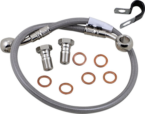 GBrakes Stainless Steel Rear Brake Line Kit (FK003D242R)