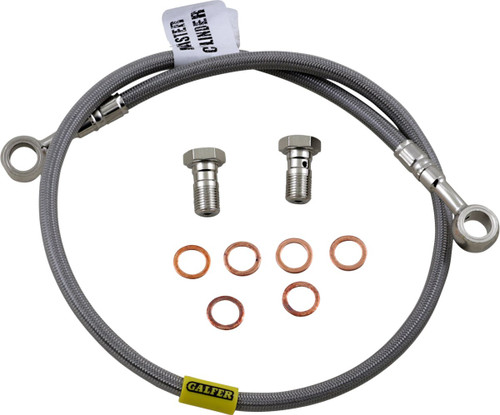 GBrakes Stainless Steel Rear Brake Line Kit (FK003D14R)