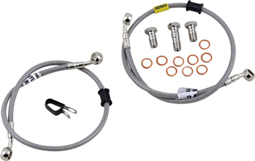 GBrakes Stainless Steel Front Brake 2 Line Kit (FK003D886-2)
