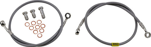 GBrakes Stainless Steel Front Brake 2 Line Kit (FK003D415-2)