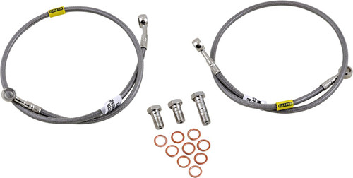 GBrakes Stainless Steel Front Brake 2-Line Kit (FK003D354-2)