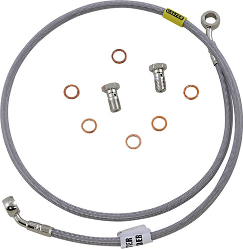 GBrakes Braided Stainless Steel Hydraulic Clutch Line (FK003D424CL)