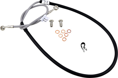 GBrakes Braided Stainless Steel Front Brake Line (FK003D291-1)
