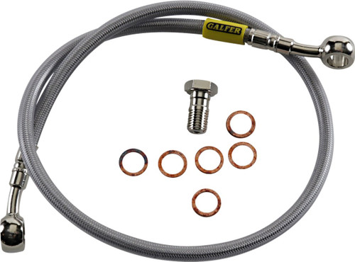 GBrakes Stainless Steel Rear Brake Line Kit (FK003D90R)