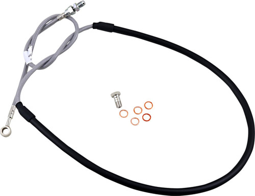 GBrakes Braided Stainless Steel Front Brake Line (FK003D893-1)