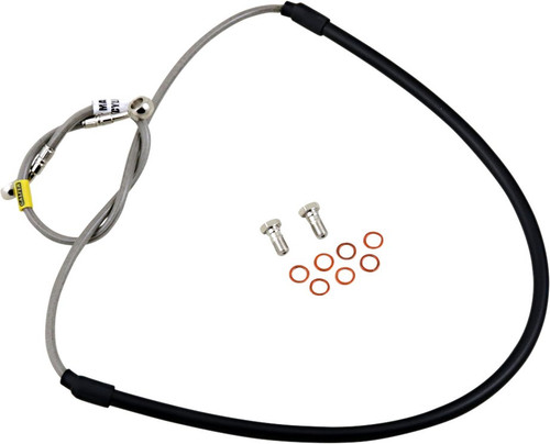 GBrakes Braided Stainless Steel Front Brake Line (FK003D539-1)