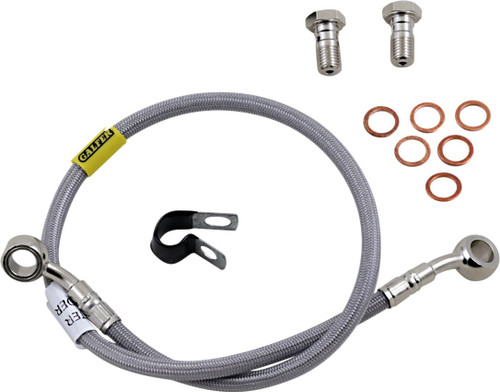 GBrakes Stainless Steel Rear Brake Line Kit (FK003D537R)
