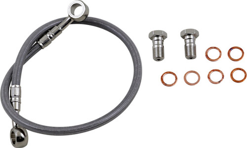 GBrakes Stainless Steel Rear Brake Line Kit (FK003D363R)