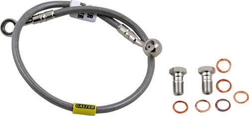 GBrakes Stainless Steel Rear Brake Line Kit (FK003D674R)