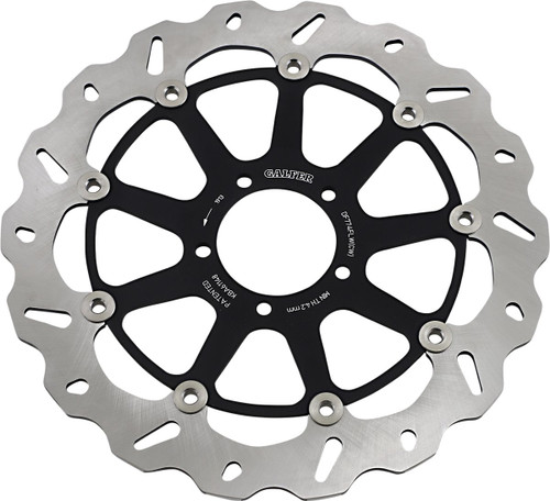 Galfer Standard Floating Wave Left Front Brake Rotor (DF774CWI)