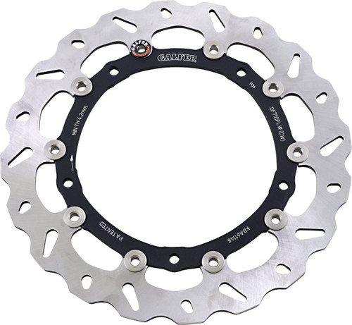 Galfer Standard Floating Wave Right Front Brake Rotor (DF755CWD)