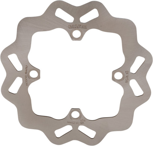 Galfer Standard Solid Mount Wave Rear Brake Rotor (DF165W)