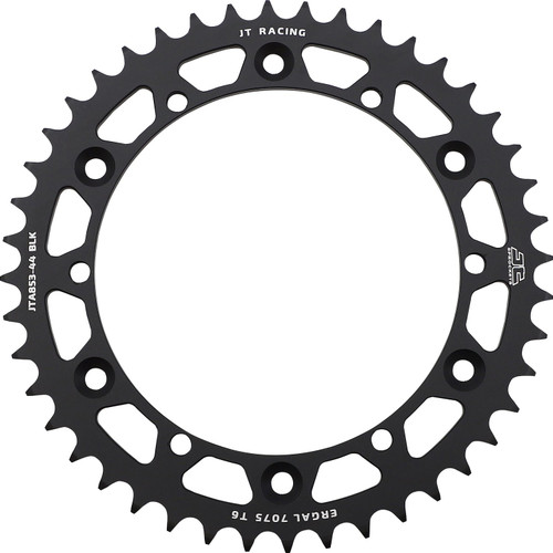 JT Rear Sprocket | Racelite Aluminum | Black | 520 | 44 Tooth (JTA853.44BLK)