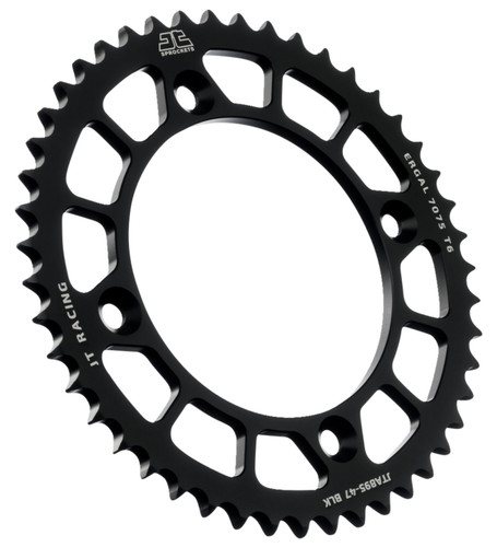 JT Racelite Aluminum Black Rear Sprocket 47 Tooth (JTA895.47BLK)